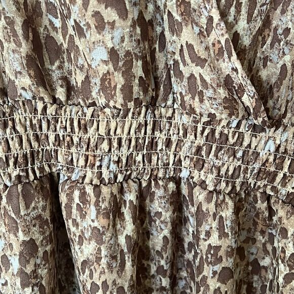 NWT Rokoko Animal Print Chiffon dress 2XL - Picture 7 of 11